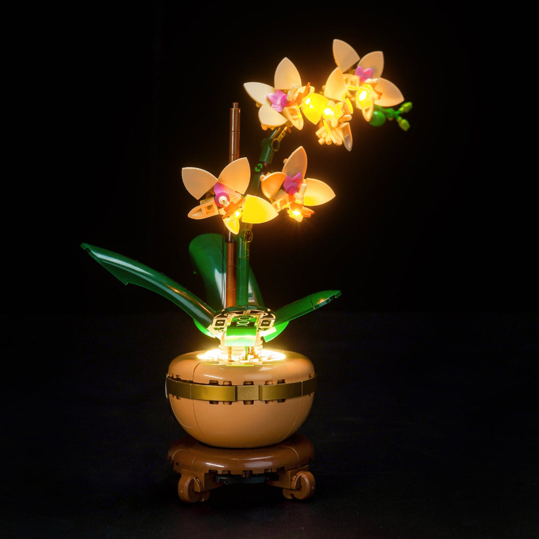 BrickBling Light Kit for LEGO The Botanical Collection Mini Orchid 10343
Classic Version - Yellow
