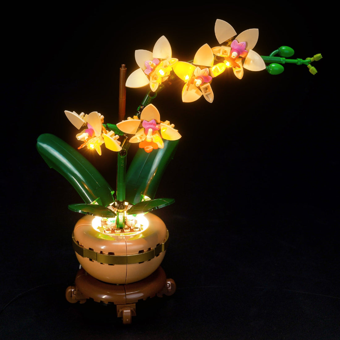 BrickBling Light Kit for LEGO The Botanical Collection Mini Orchid 10343
Classic Version - Yellow