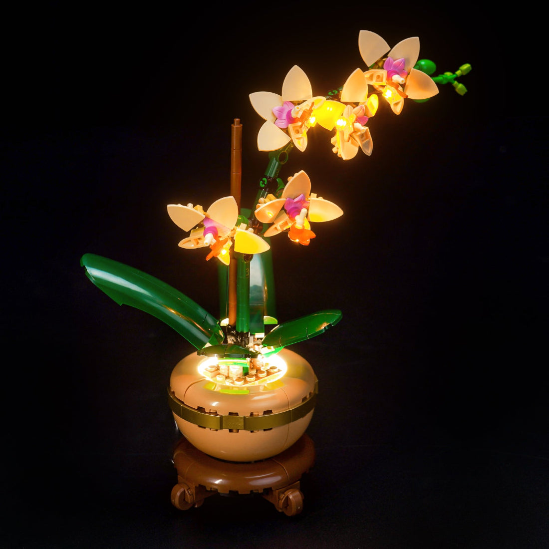 BrickBling Light Kit for LEGO The Botanical Collection Mini Orchid 10343
Classic Version - Yellow