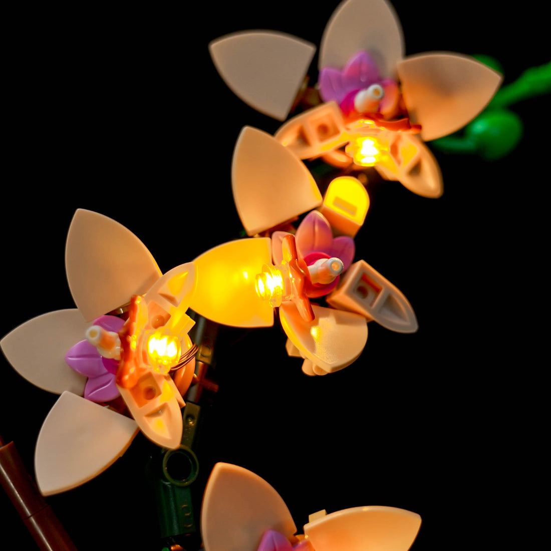 BrickBling Light Kit for LEGO The Botanical Collection Mini Orchid 10343
Classic Version - Yellow