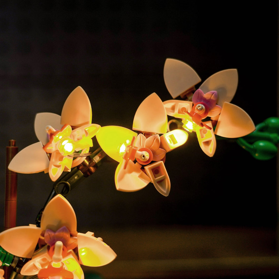BrickBling Light Kit for LEGO The Botanical Collection Mini Orchid 10343
Classic Version - Yellow
