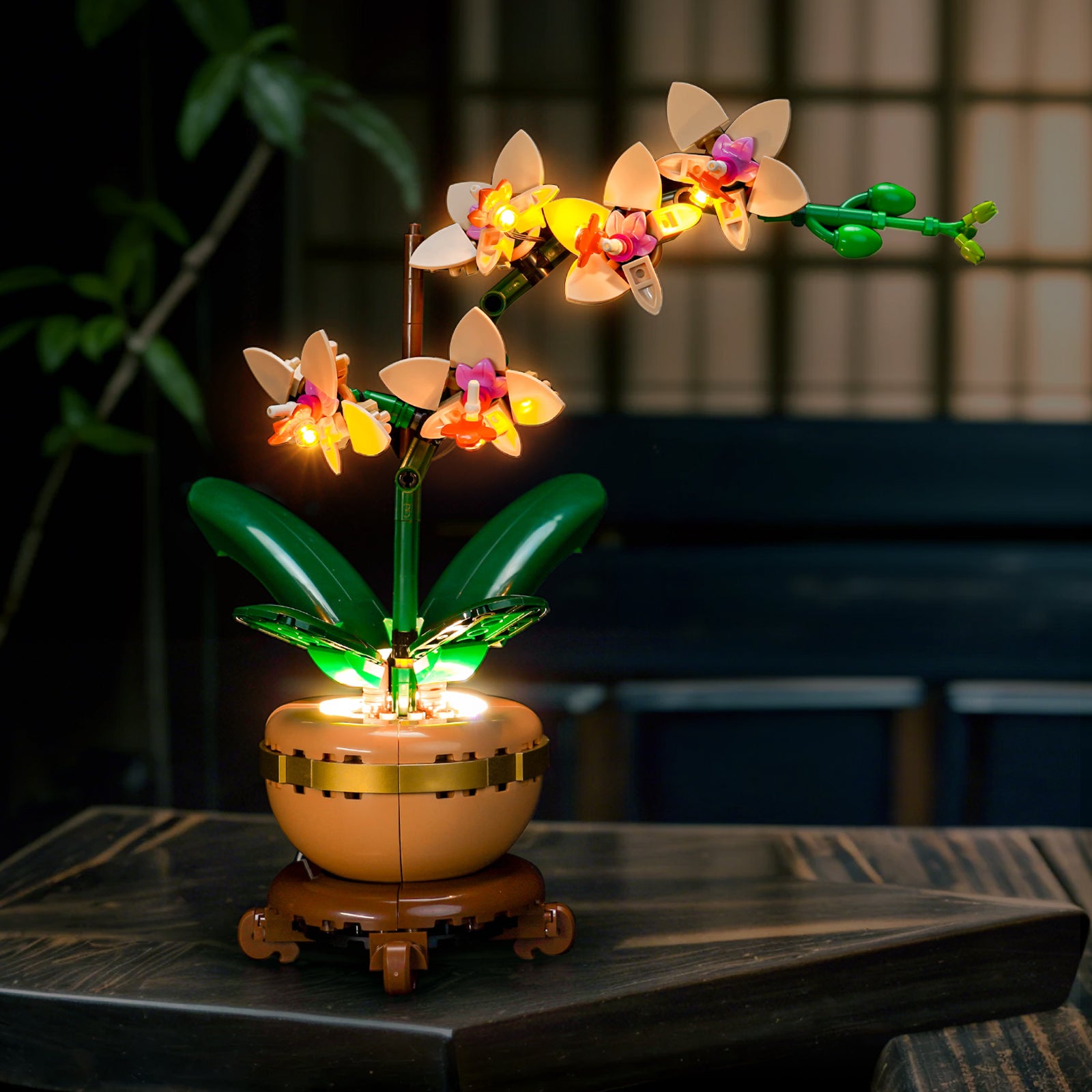 BrickBling Light Kit for LEGO The Botanical Collection Mini Orchid 10343
Classic Version - Yellow