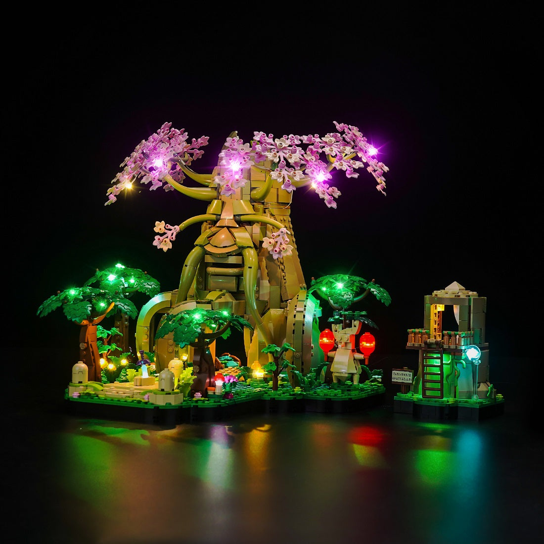 BrickBling Light Kit for LEGO The Legend of Zelda™ Great Deku Tree 2-in-1 77092 Classic Version