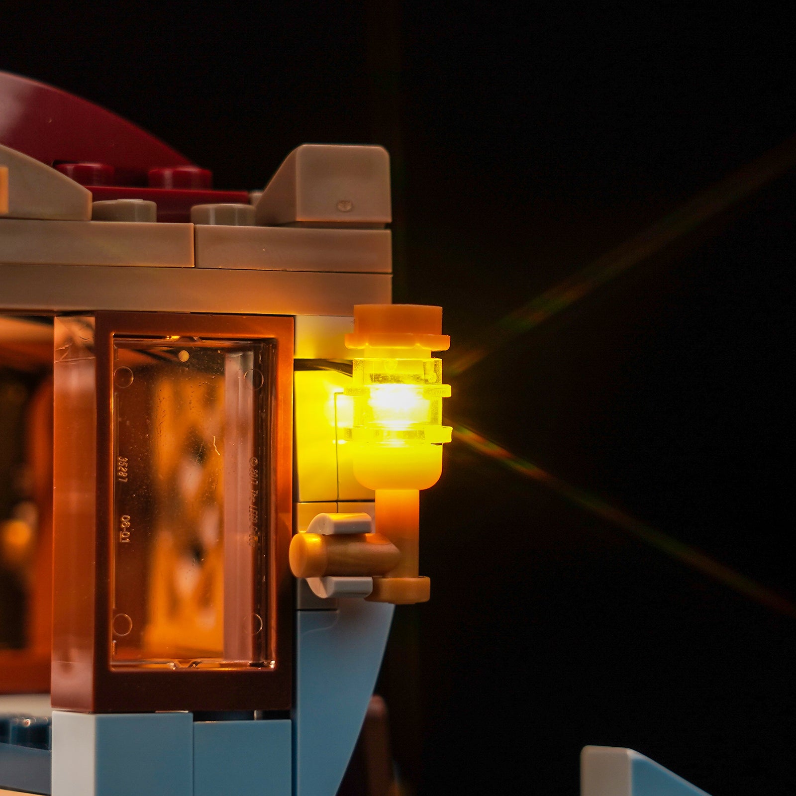 Kit d'éclairage BrickBling pour le tournoi des trois sorciers LEGO : L'arrivée 76440