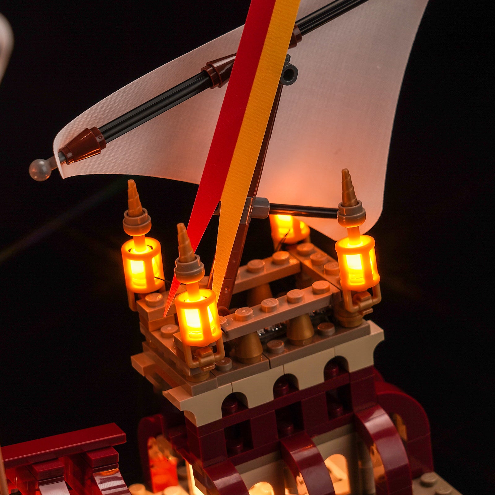 BrickBling Lichtset für LEGO Trimagisches Turnier: Die Ankunft 76440