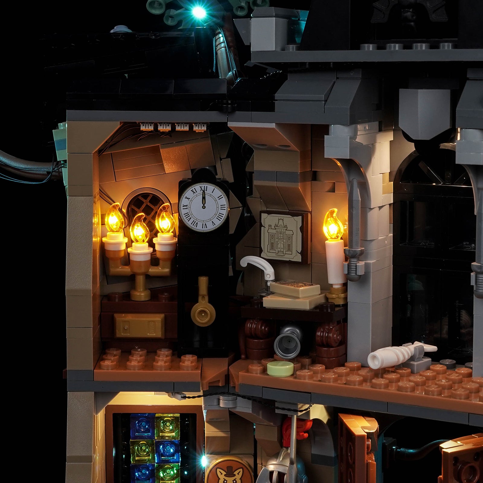 BrickBling Light Kit for LEGO Icons Mayor Manor 11383
