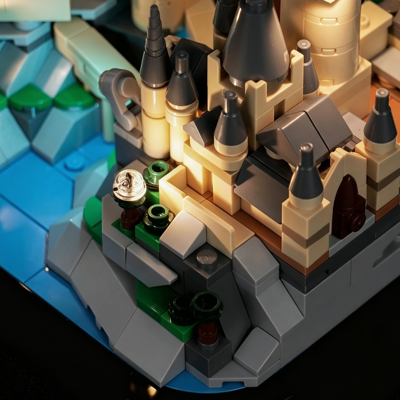 BrickBling Beleuchtungsset für LEGO Harry Potter Miniatur-Hogwarts™-Schloss 440975