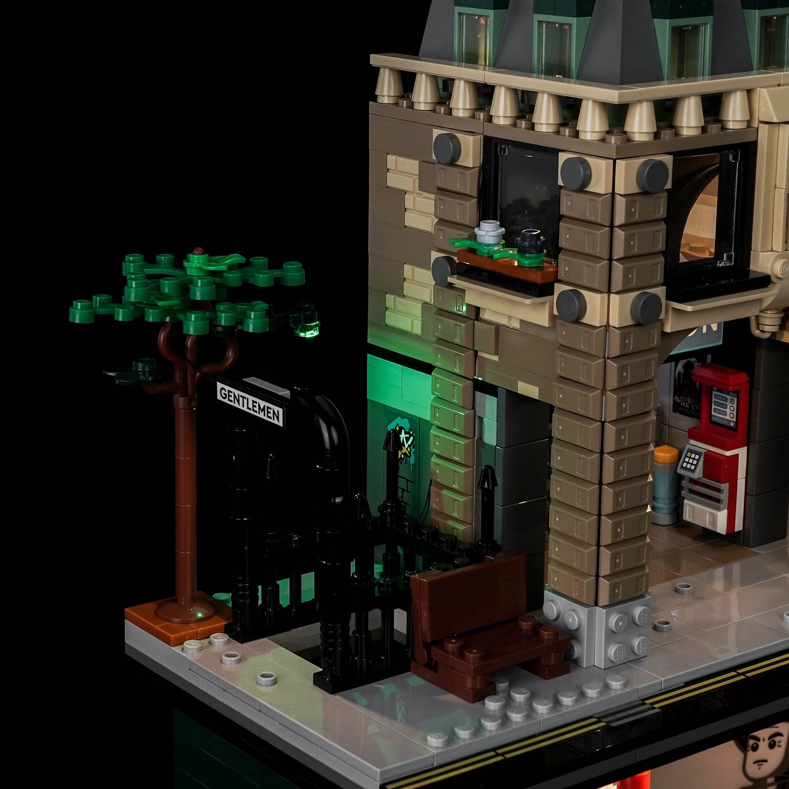 Kit d'éclairage BrickBling pour LEGO Harry Potter Le ministère de la Magie™ – Édition collector 76476
