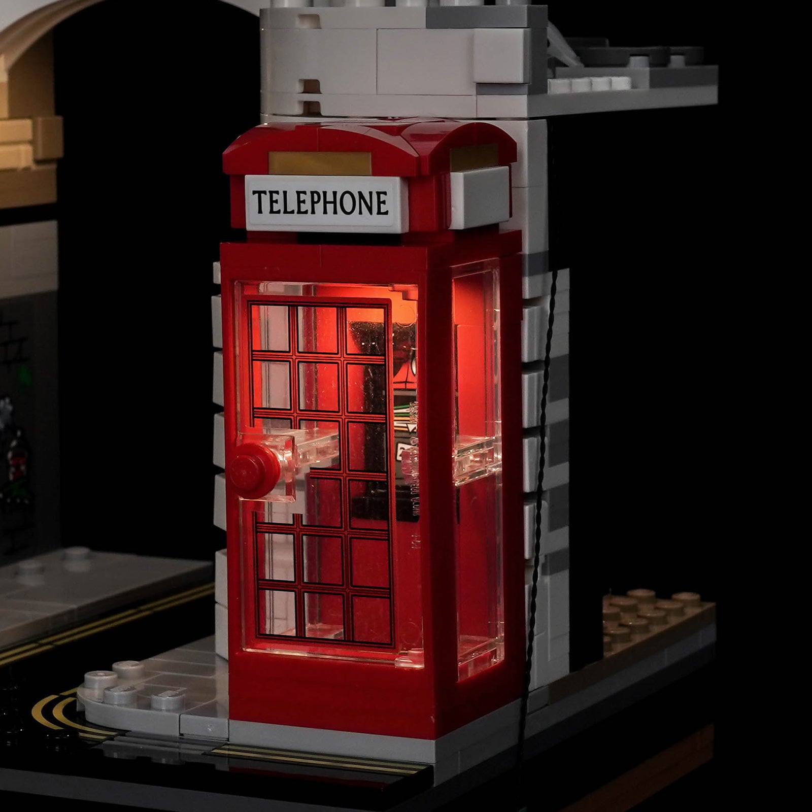 Kit d'éclairage BrickBling pour LEGO Harry Potter Le ministère de la Magie™ – Édition collector 76476