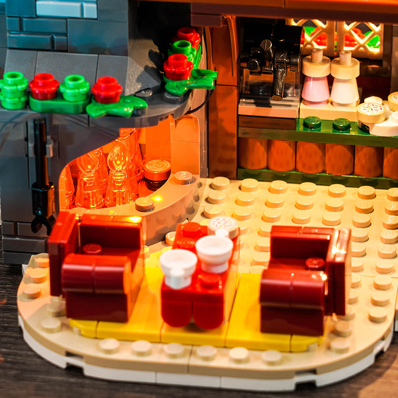 BrickBling Light Kit pour LEGO Alpine Lodge Winter Village Set 10325 Version musicale