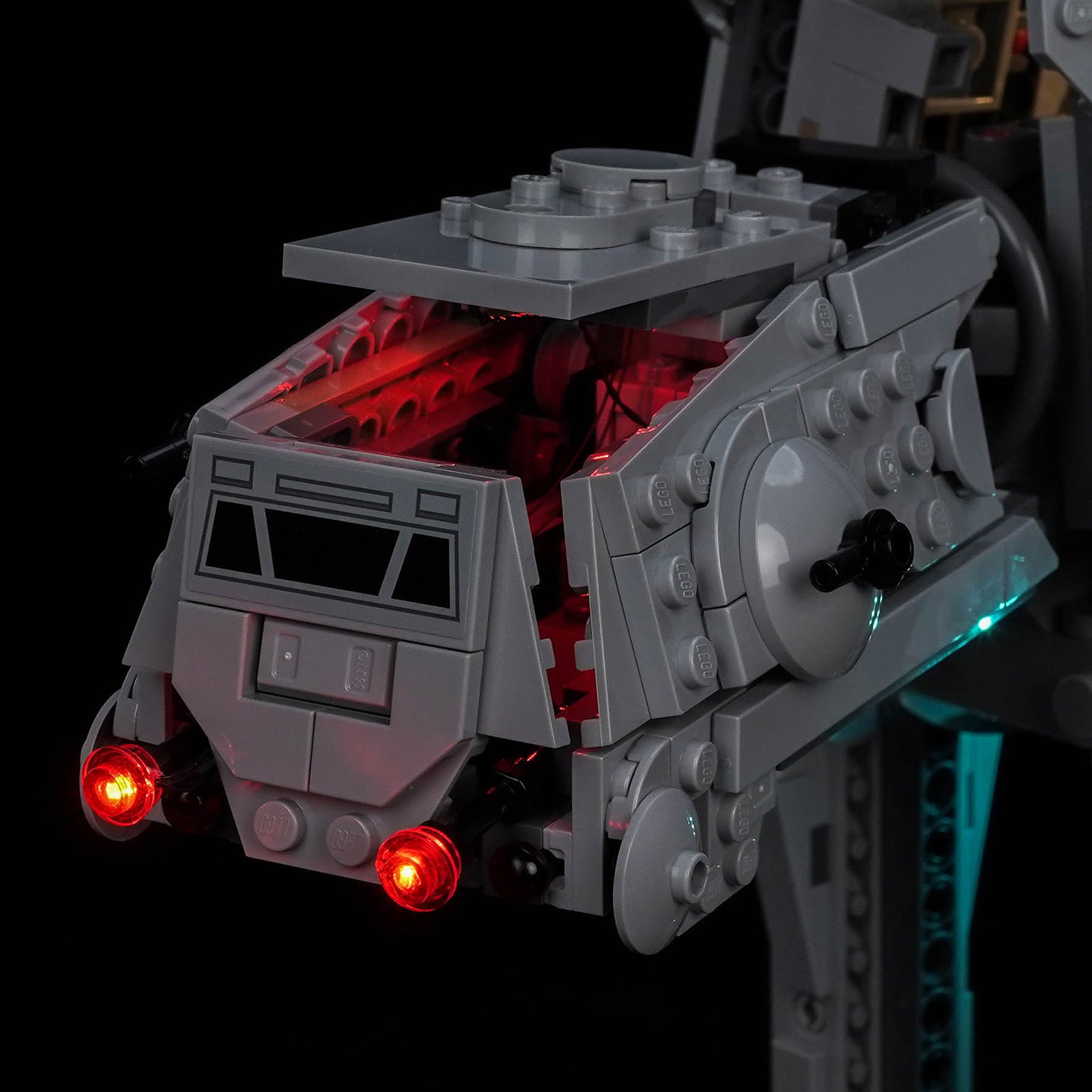 BrickBling Light Kit für LEGO Star Wars Imperialer Überrest AT-AT™ mit INT-4 75454
