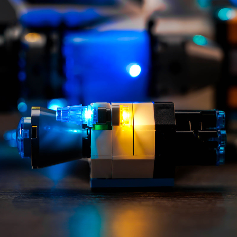 BrickBling Light Kit for LEGO DREAMZzz Mr. Oz’s Spacebus 71460 Remote Control Version