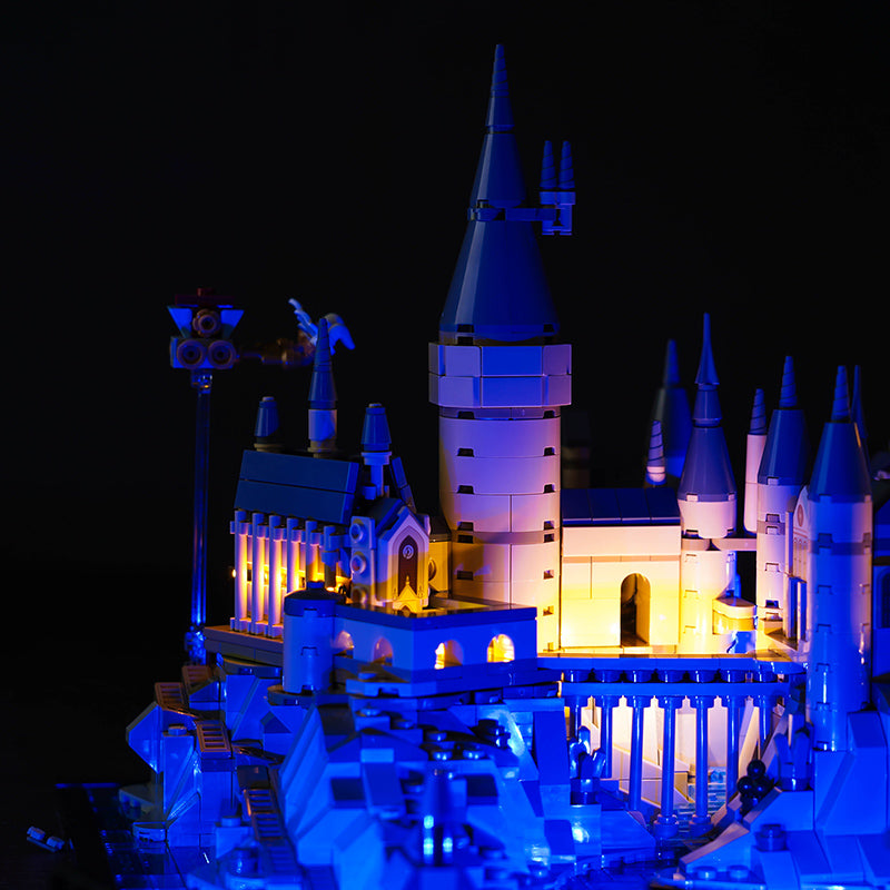 BrickBling Lichtset für LEGO Hogwarts™ Schloss und Gelände 76419