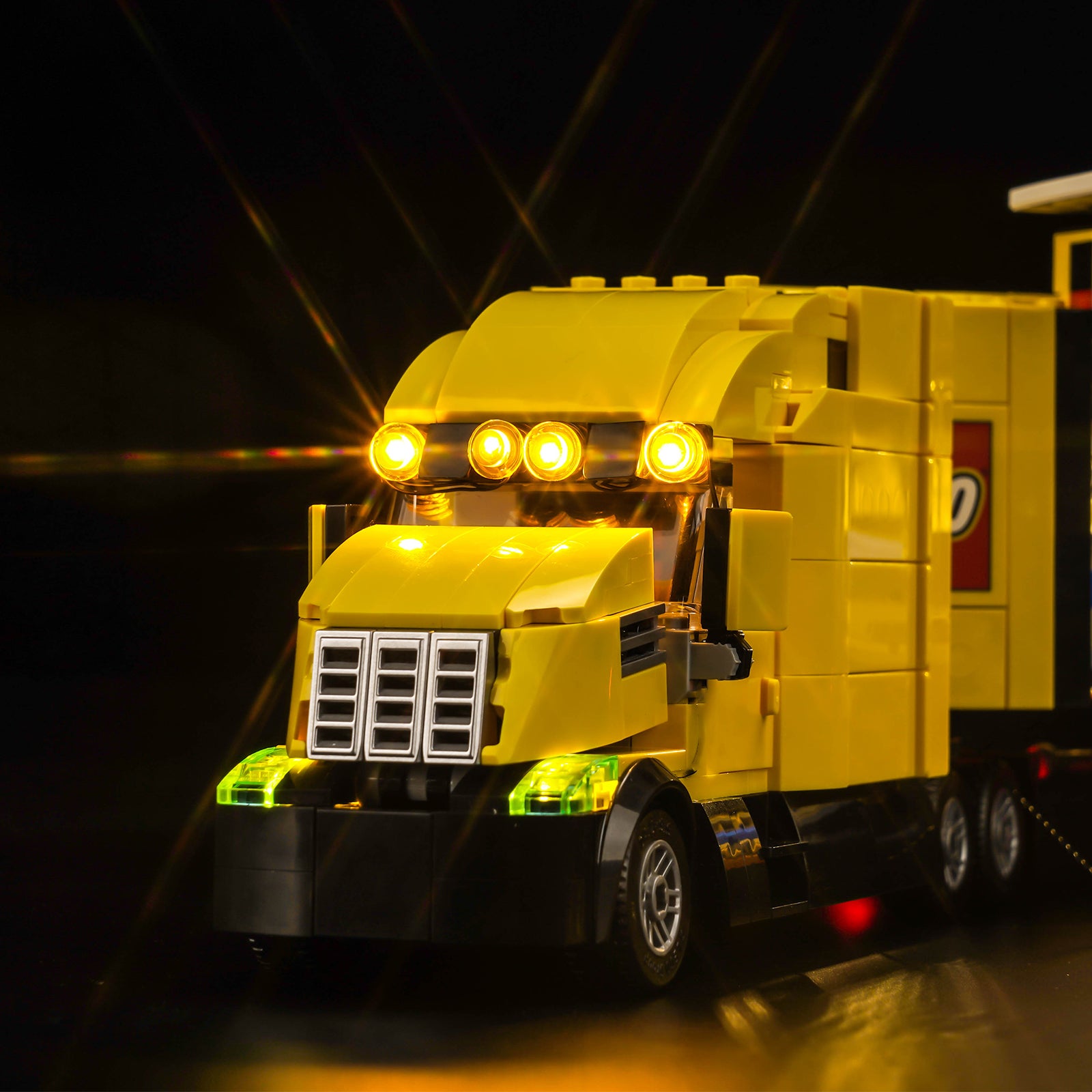BrickBling Light Kit for LEGO City Yellow Delivery Truck 60440