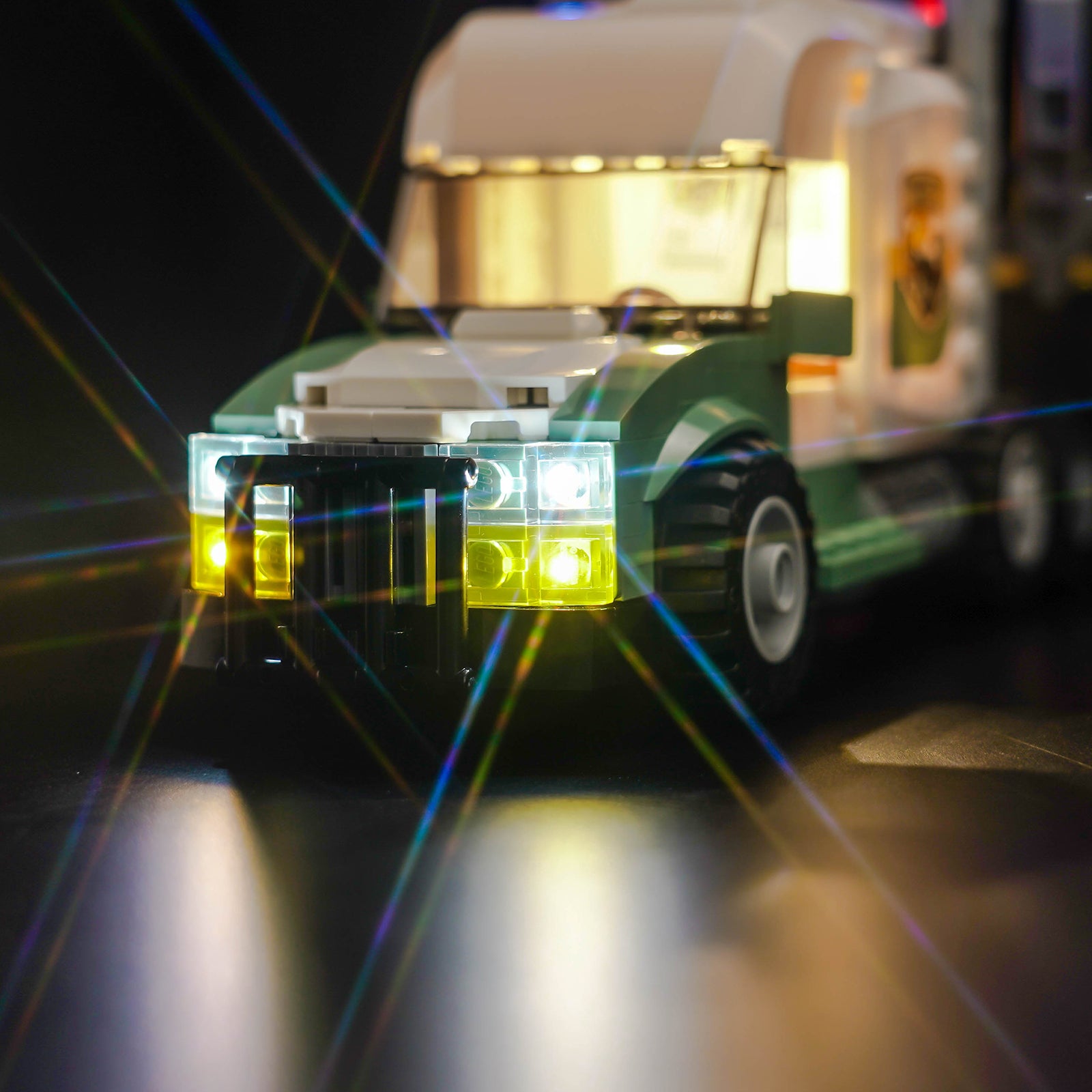 BrickBling Light Kit for LEGO Dinosaur Missions: Allosaurus Transport Truck 76966