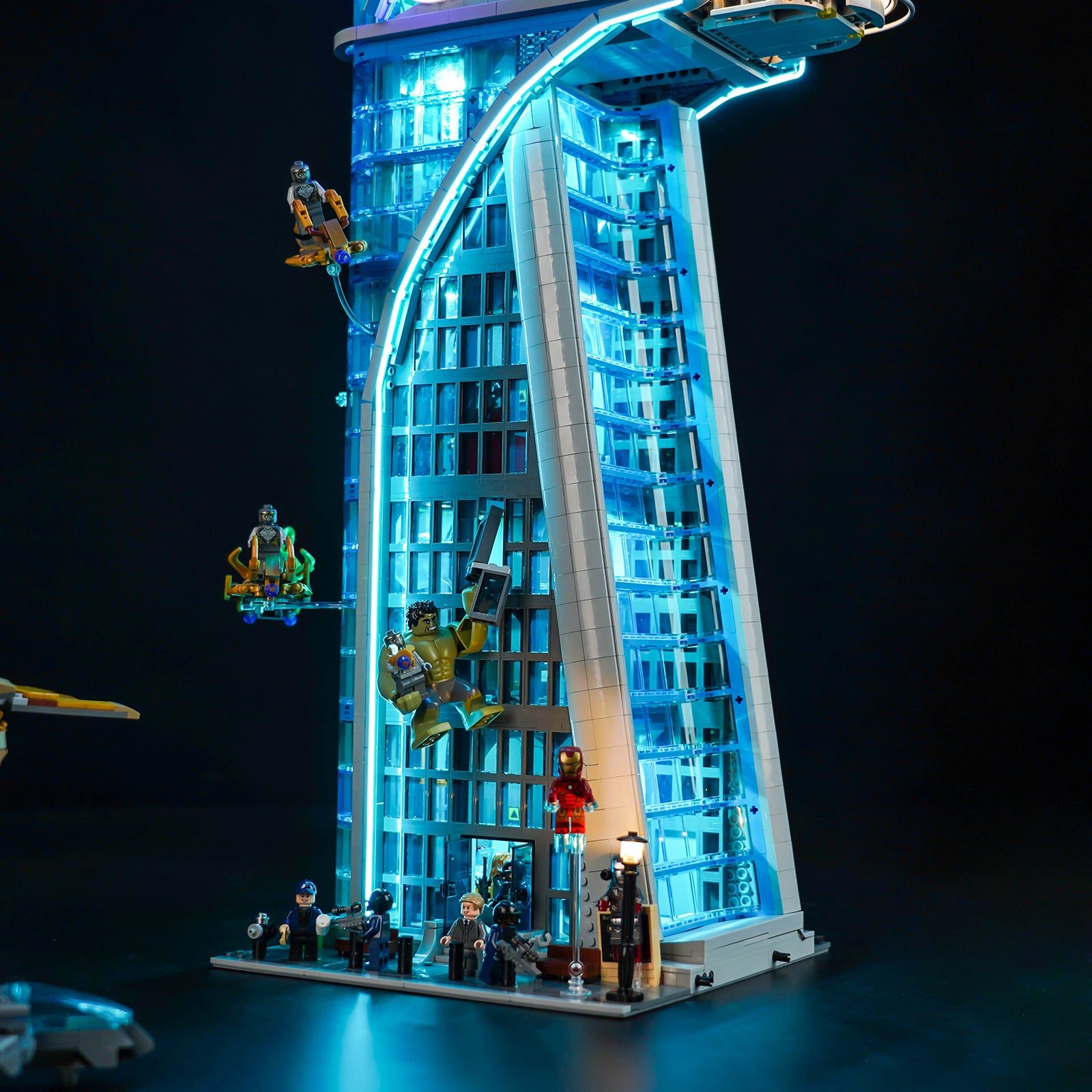 Kit d'éclairage pour la tour LEGO Marvel Avengers 76269 - Série