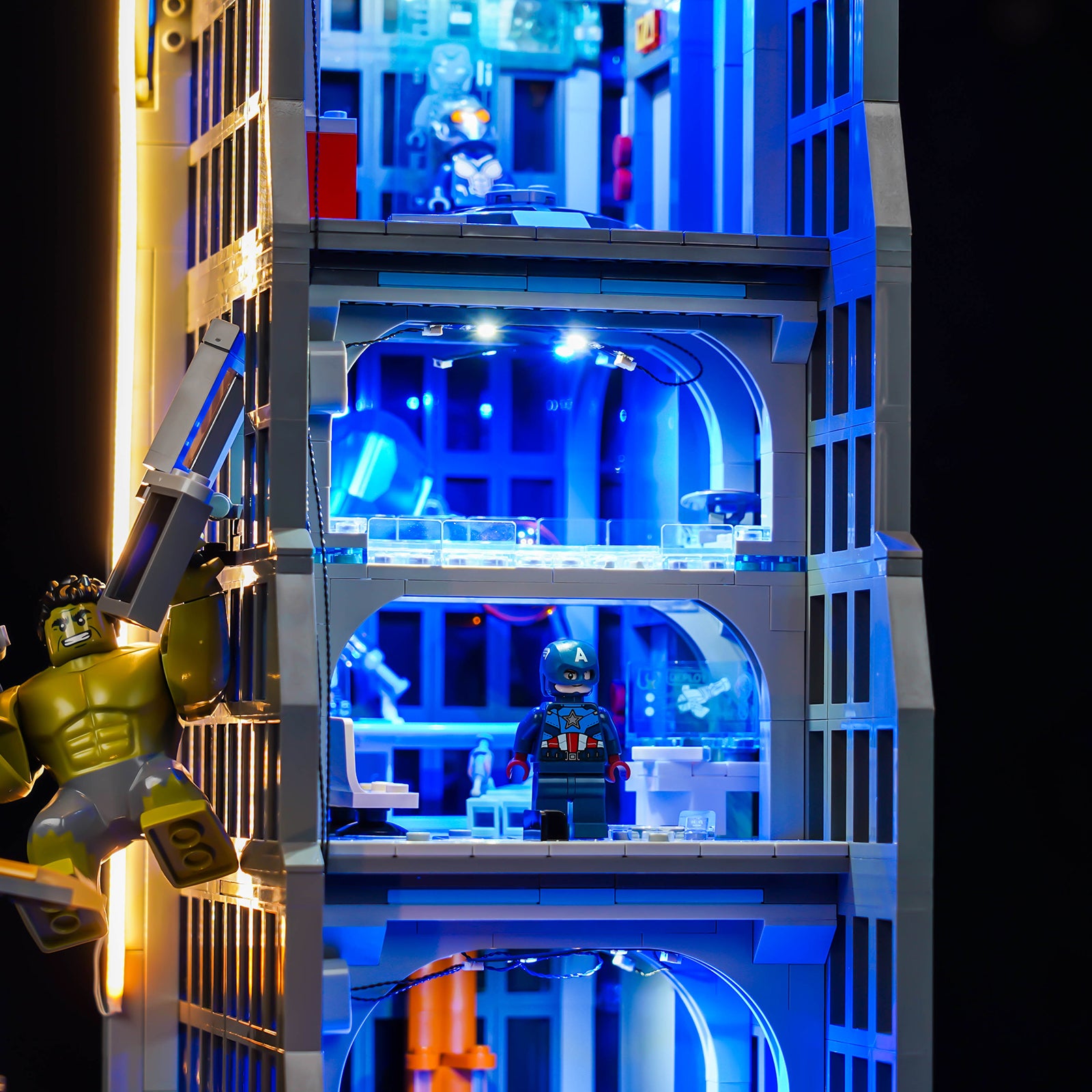 BrickBling Lichtset für LEGO Marvel Avengers Tower 76269