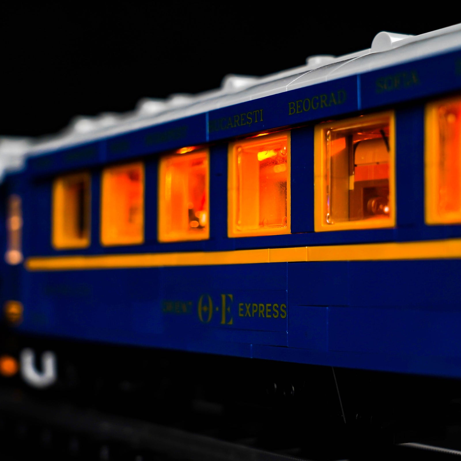 Kit d'éclairage BrickBling pour LEGO Le train de l'Orient Express 21344