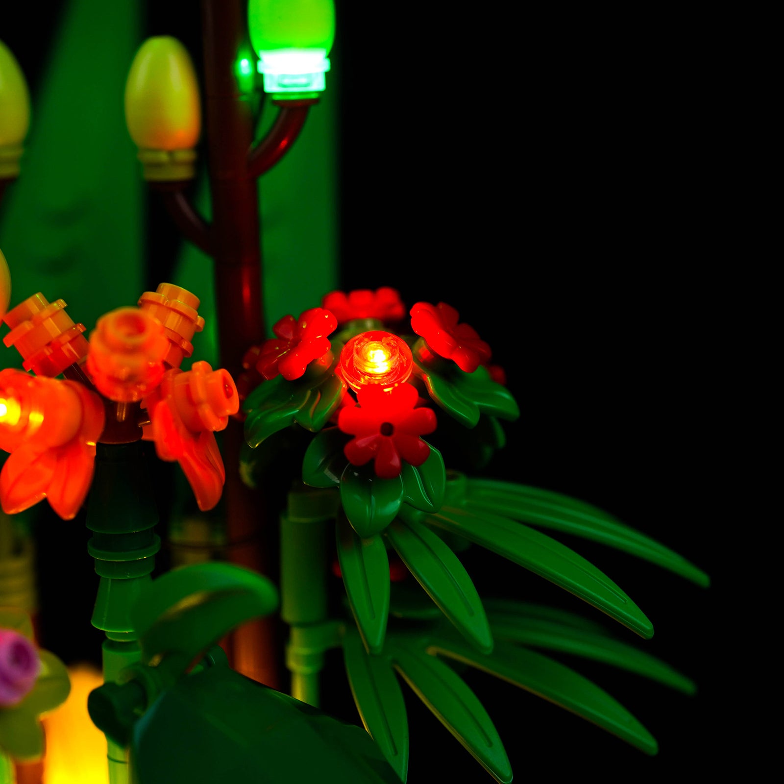 Kit d'éclairage BrickBling pour pot de fleurs LEGO 40588