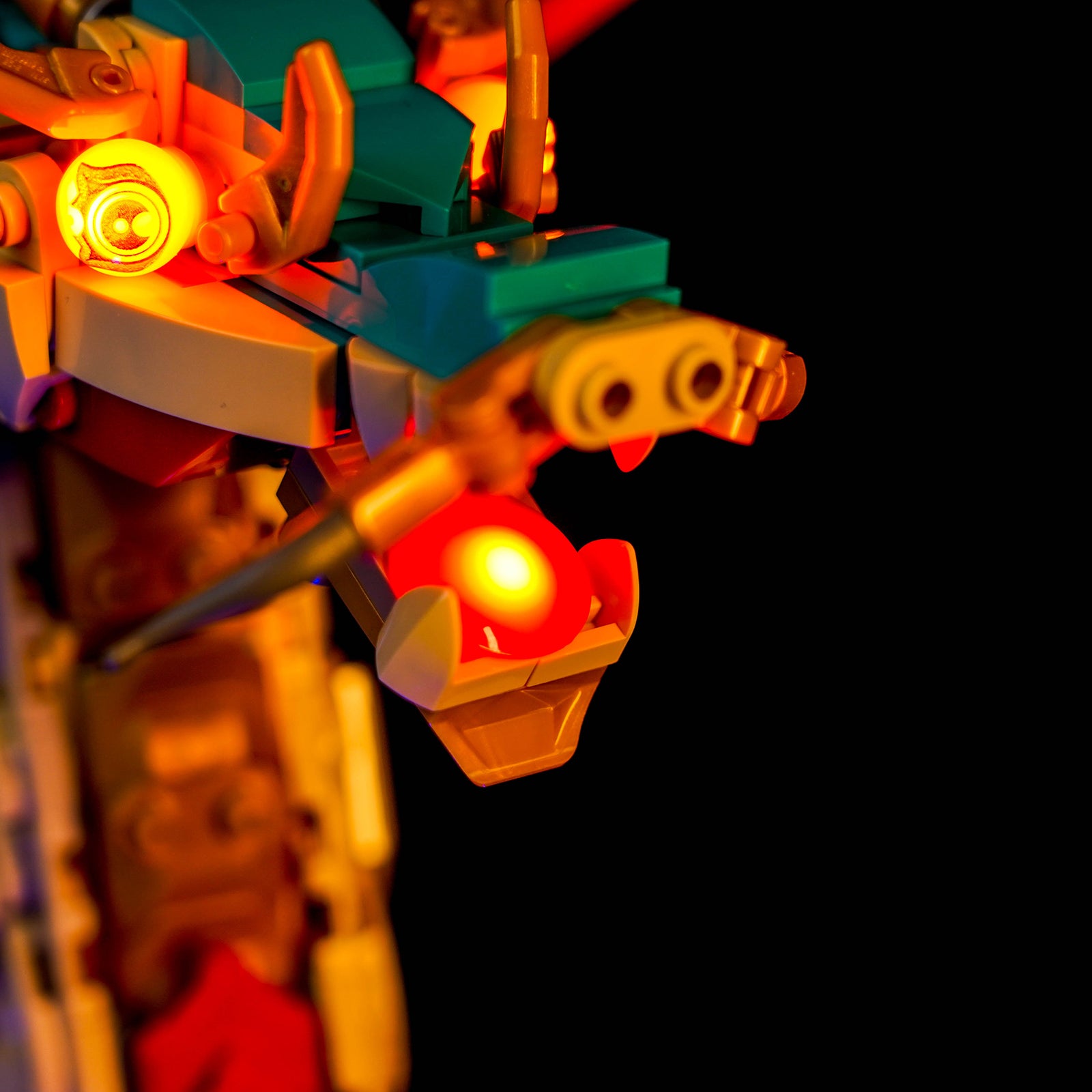 Kit d'éclairage BrickBling pour LEGO Auspicious Dragon 80112