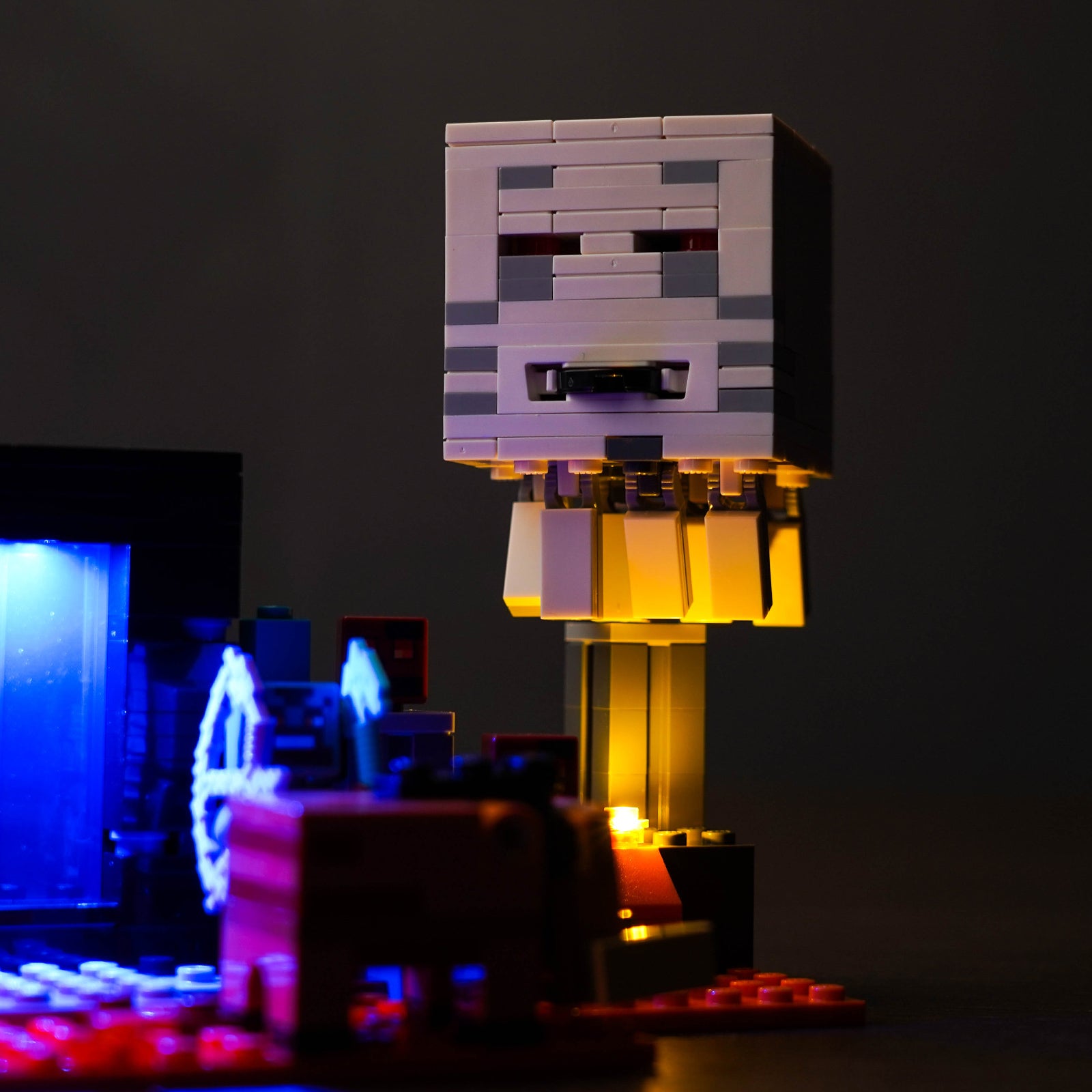 BrickBling Light Kit for LEGO Minecraft The Nether Portal Ambush 21255