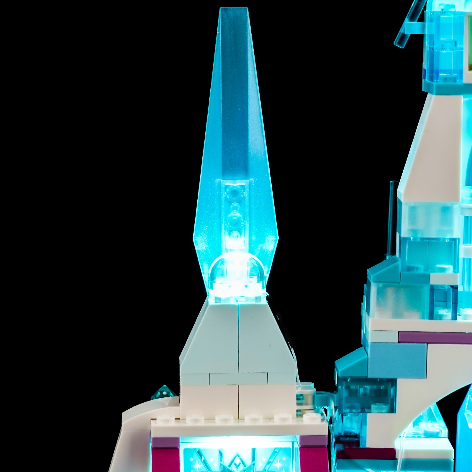 BrickBling Light Kit for LEGO Disney Elsa's Ice Palace 43244