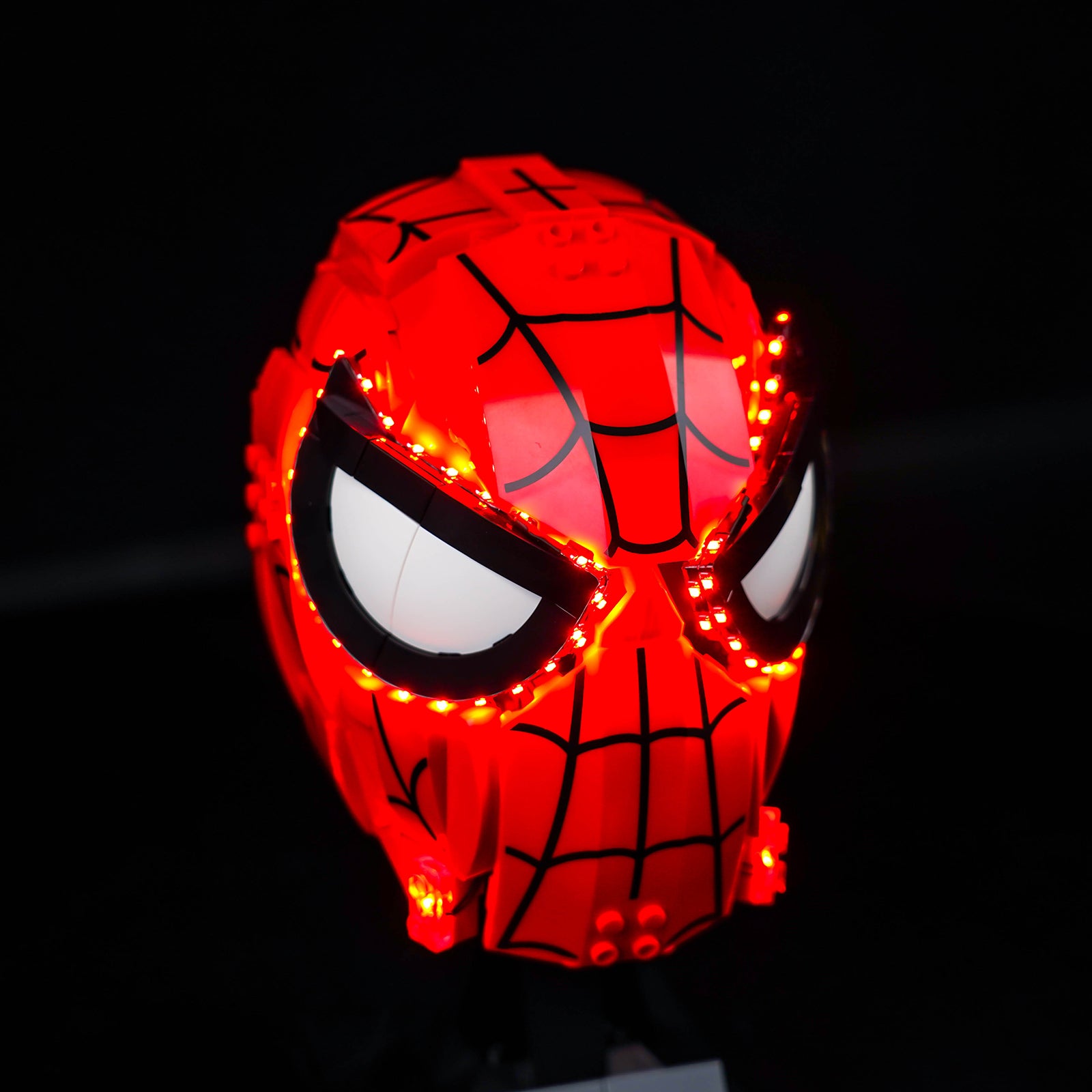 Kit d'éclairage BrickBling pour le masque de Marvel Spider-Man 76285