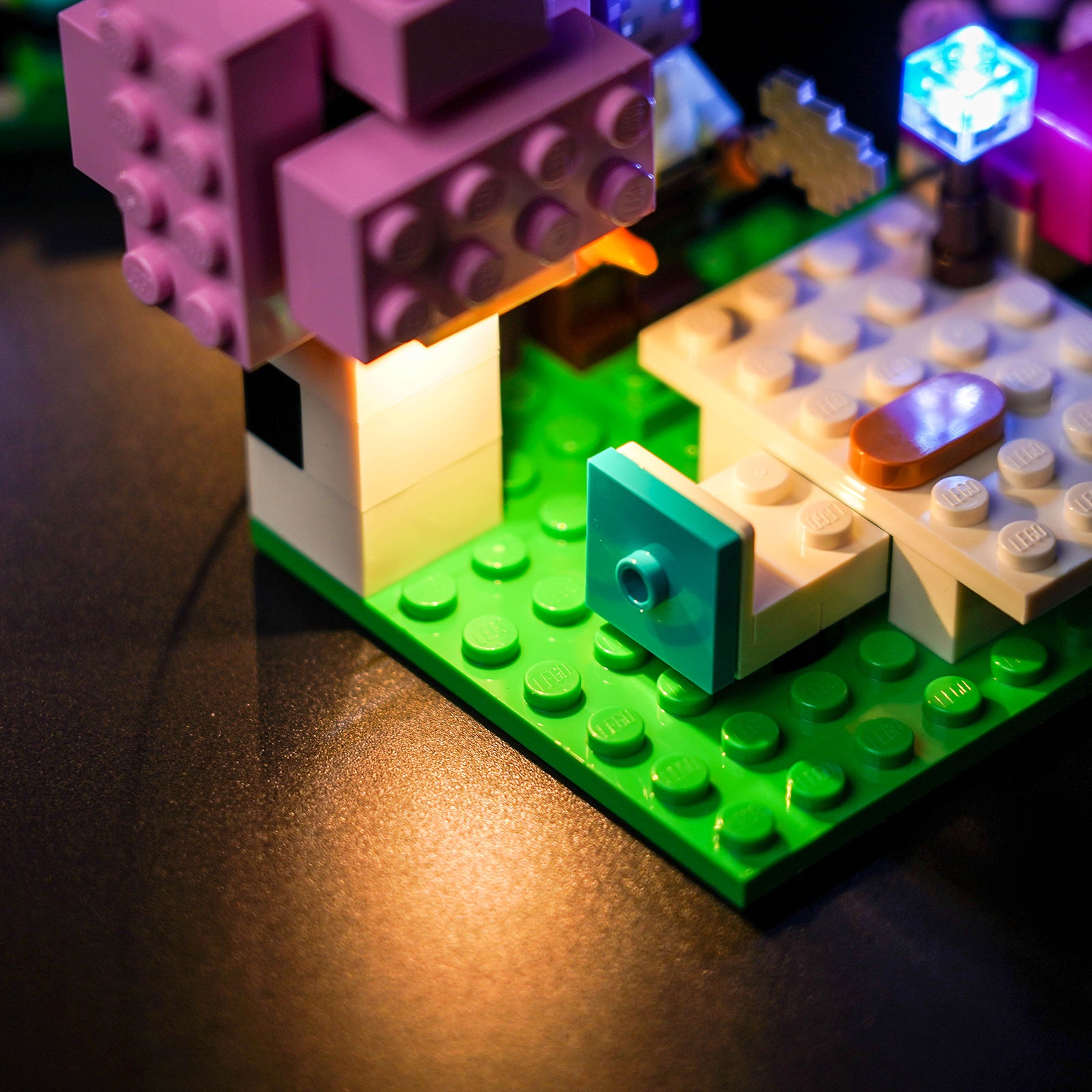 BrickBling Lichtset für LEGO Minecraft The Animal Sanctuary 21253