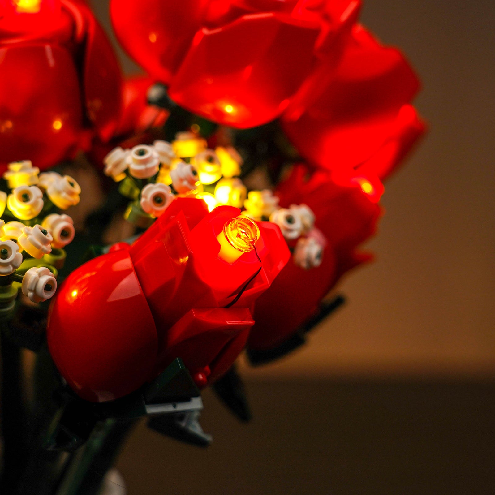 BrickBling Light Kit for LEGO Icons Bouquet of Roses 10328