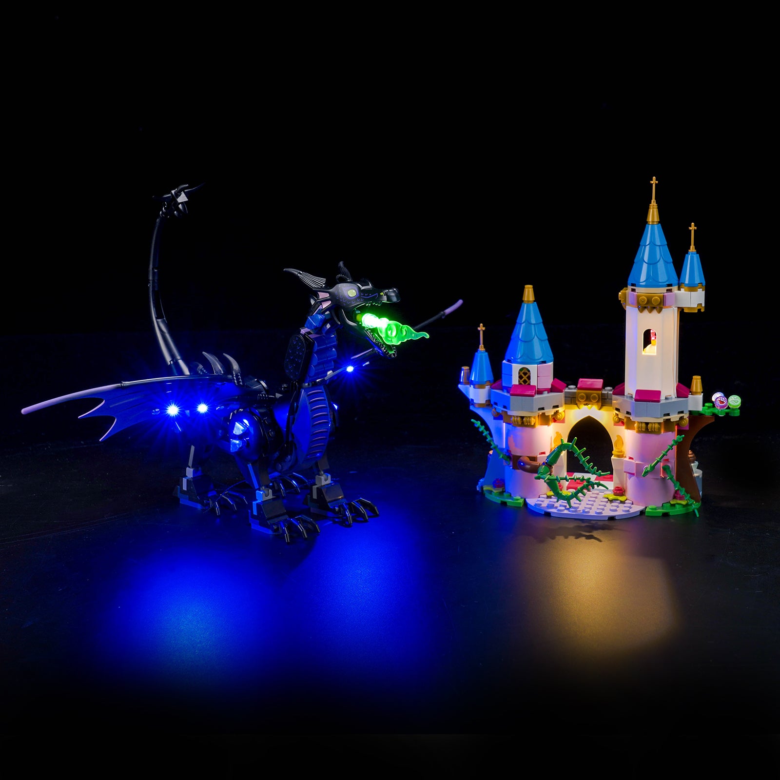 BrickBling Light Kit for LEGO Disney Maleficent’s Dragon Form 43240