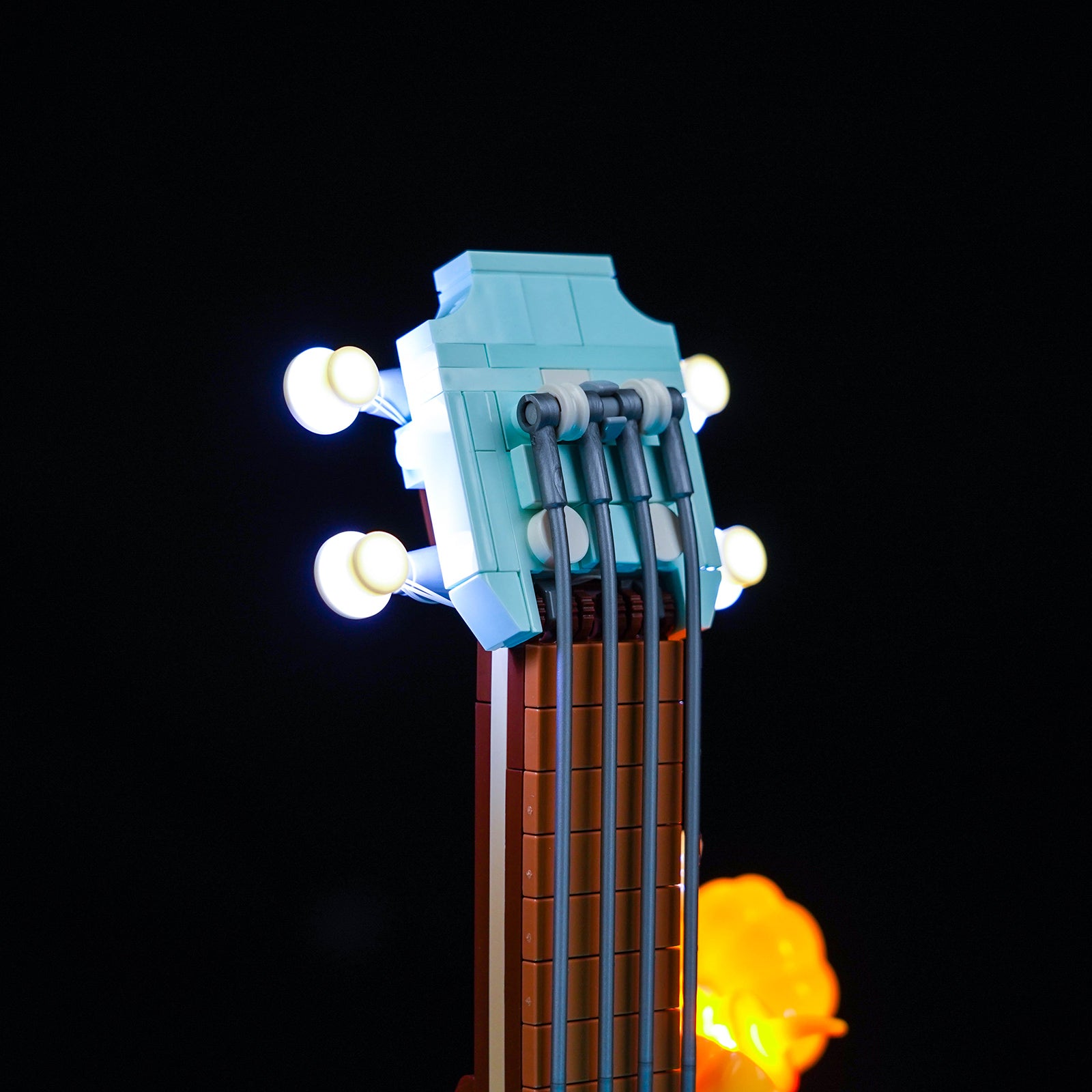 BrickBling Light Kit pour LEGO Creator 3 en 1 Ukulélé Tropical 31156