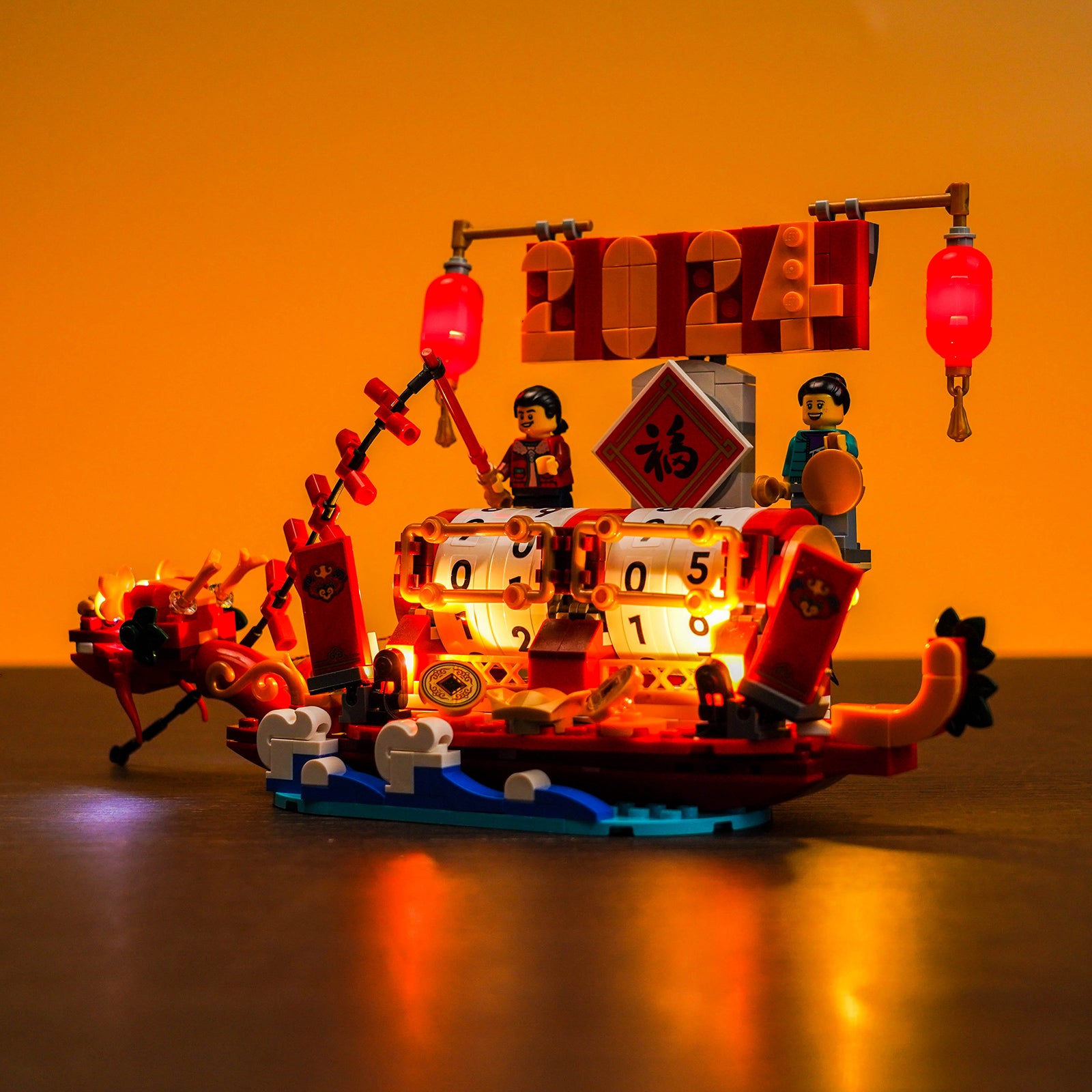 Kit d'éclairage BrickBling pour le calendrier du festival LEGO 40678