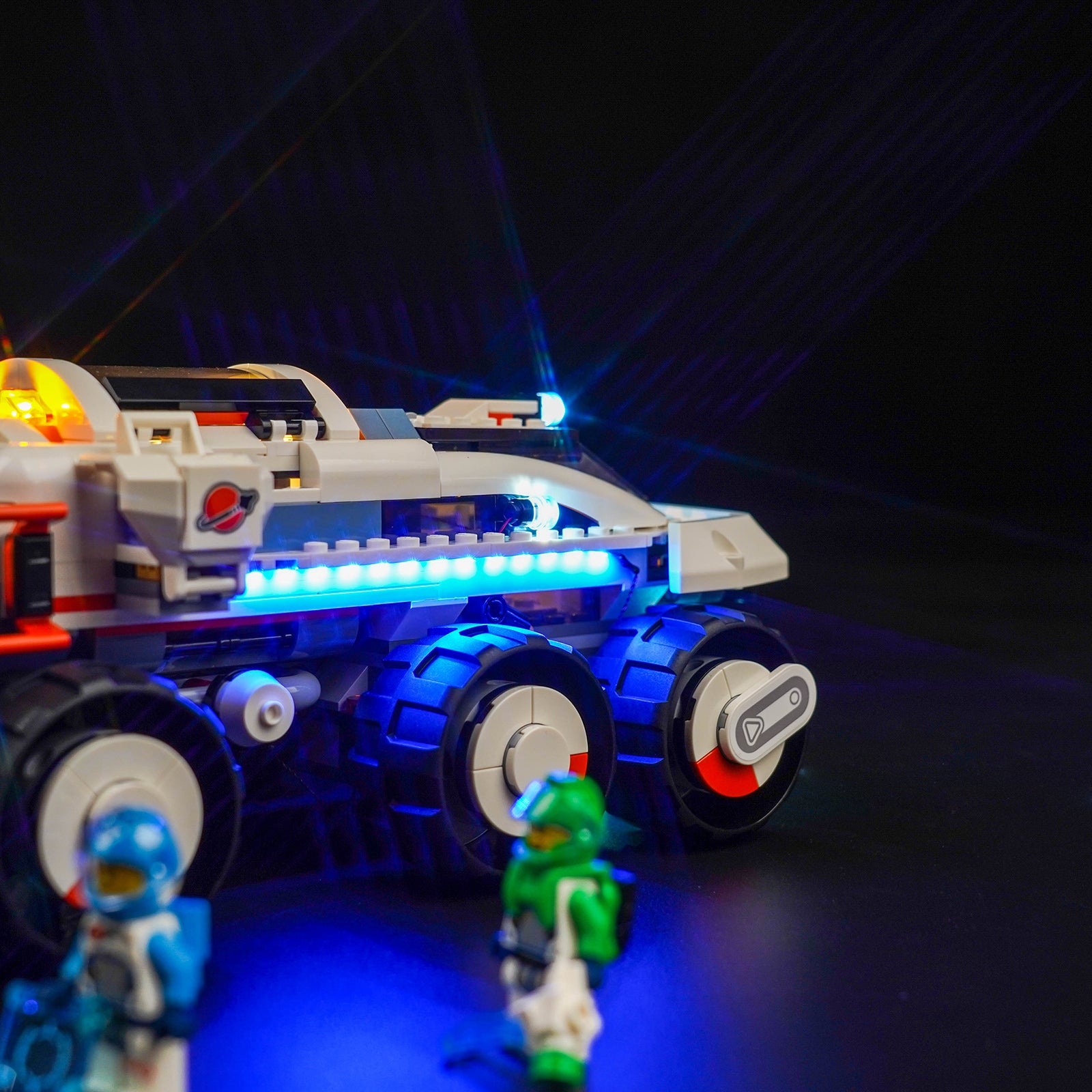 Kit d'éclairage BrickBling pour LEGO City Command Rover et Crane Loader 60432