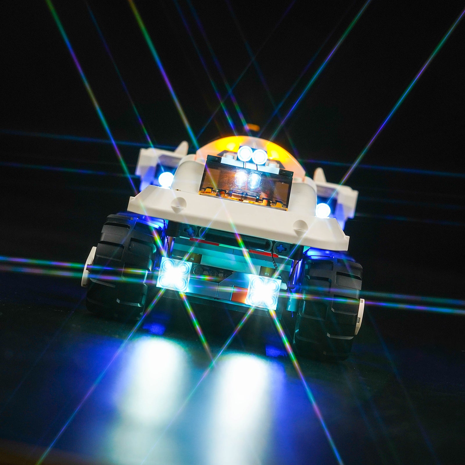 BrickBling Lichtset für LEGO City Command Rover und Kranlader 60432