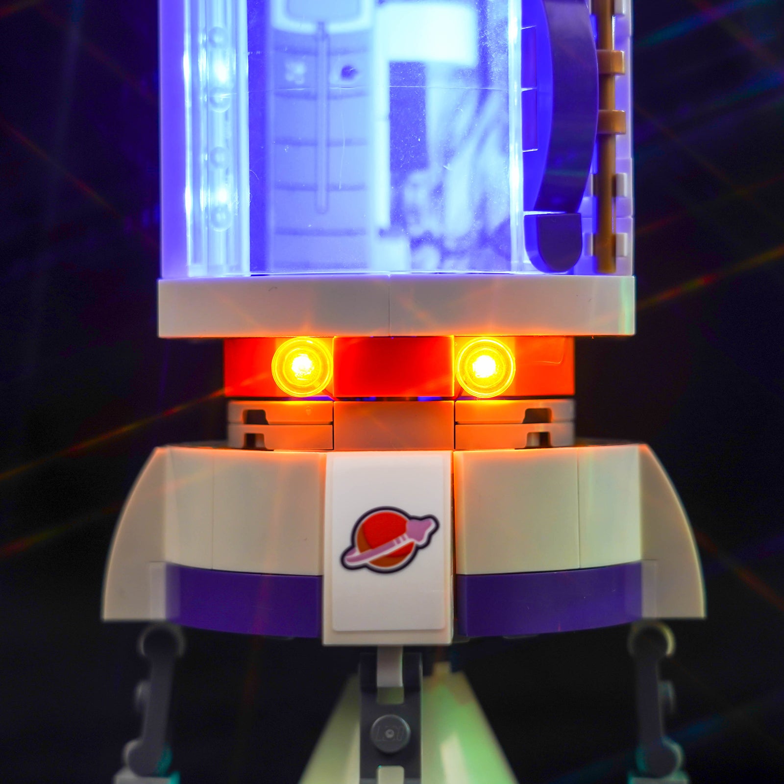 Kit d'éclairage BrickBling pour LEGO Friends Mars Space Base et Rocket 42605