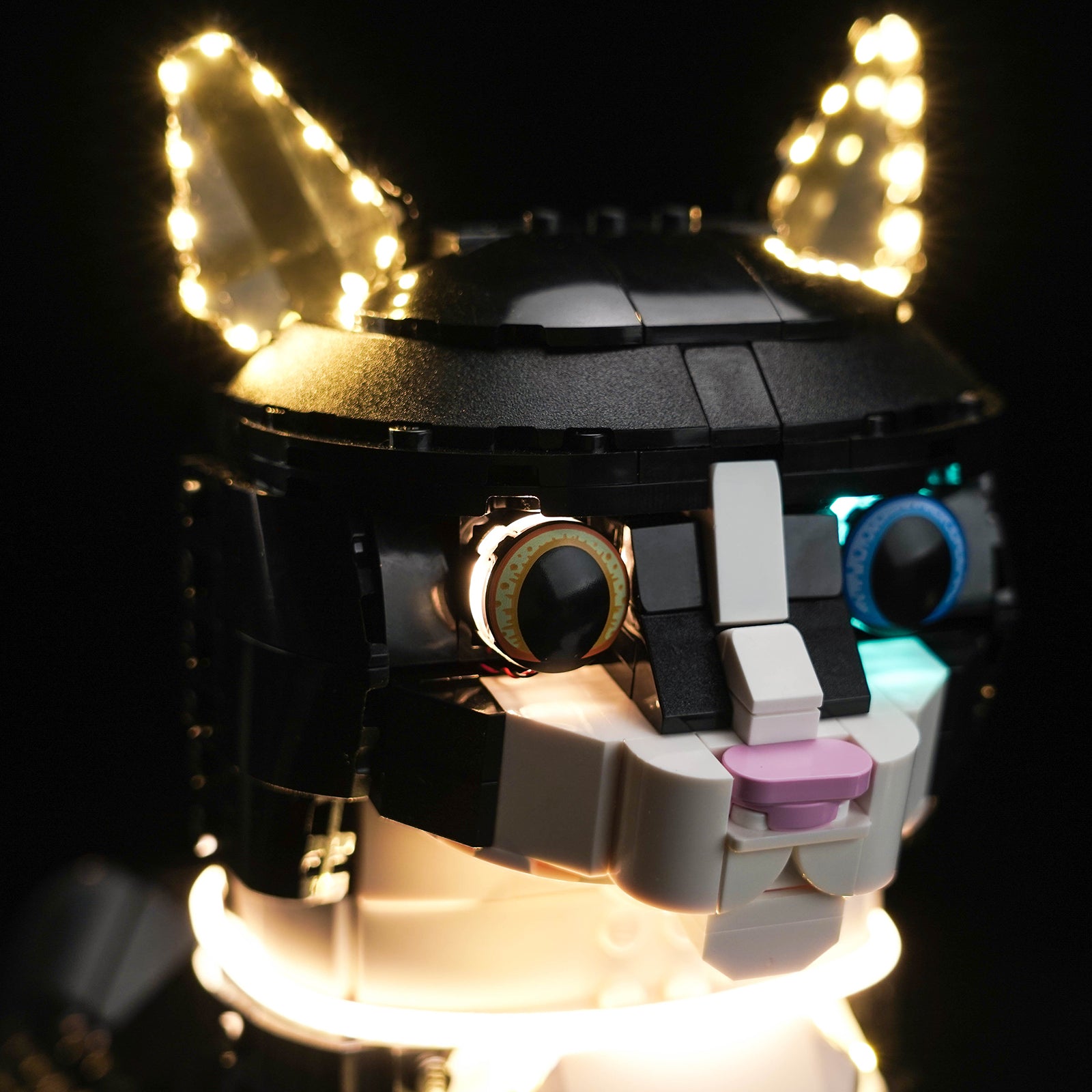 BrickBling Light Kit for LEGO Ideas Tuxedo Cat 21349