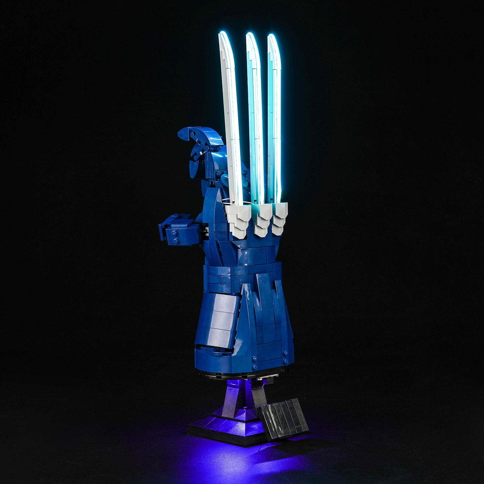 BrickBling Light Kit for LEGO Wolverine's Adamantium Claws 76250