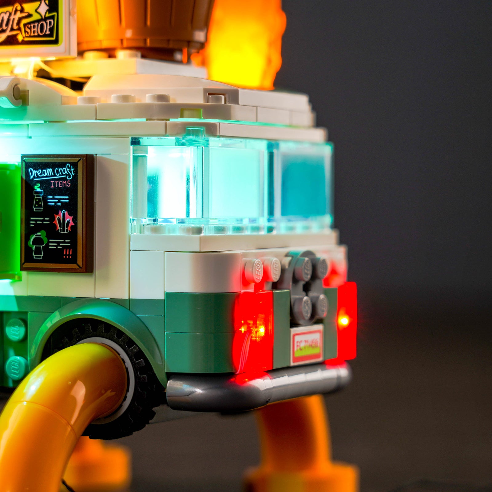 BrickBling Light Kit for LEGO DREAMZzz Mrs. Castillo’s Turtle Van 71456
