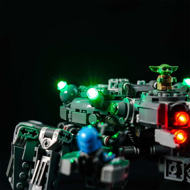 Kit d'éclairage BrickBling pour LEGO Spider Tank 75361