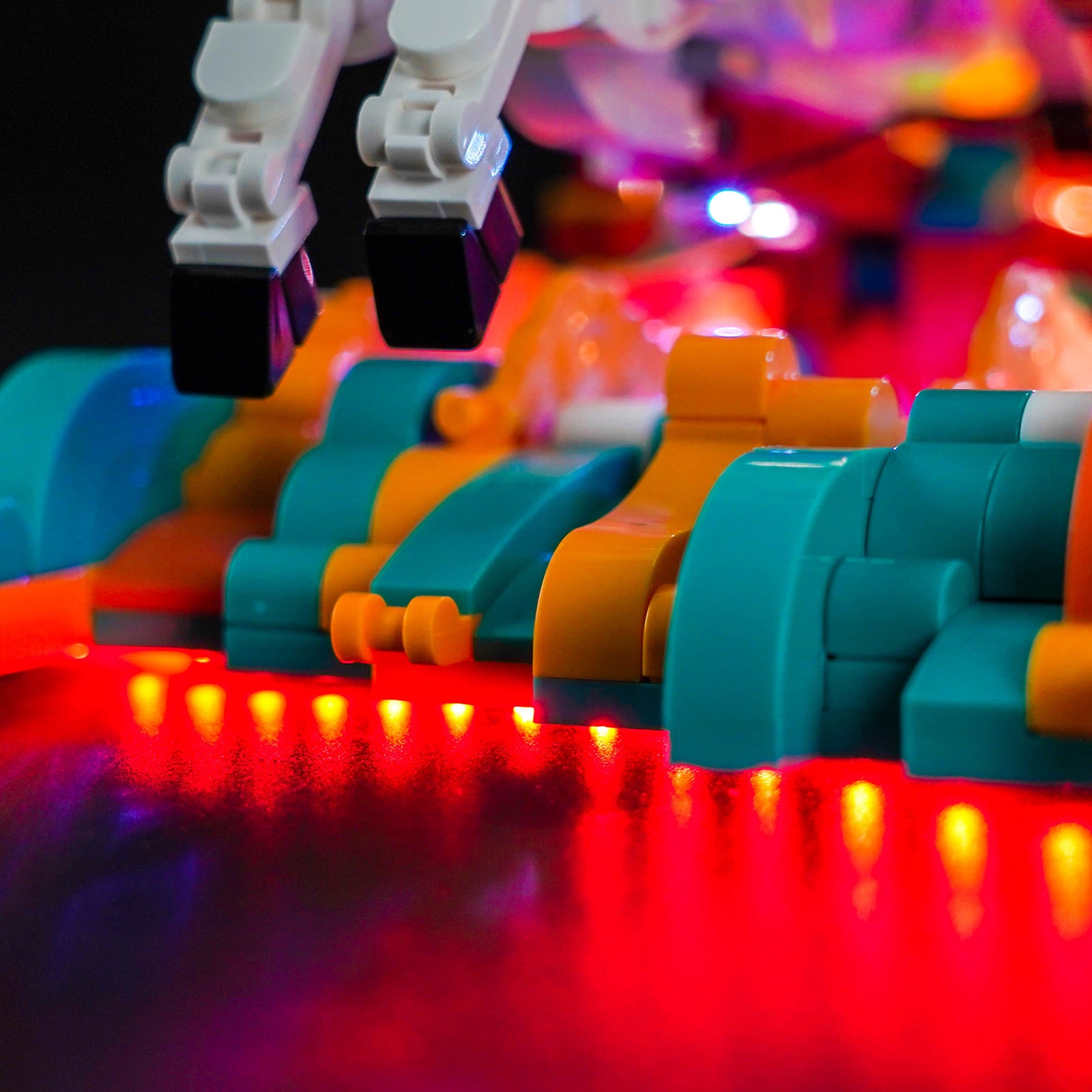 BrickBling Light Kit for LEGO Galloping Horses Canvas 80119