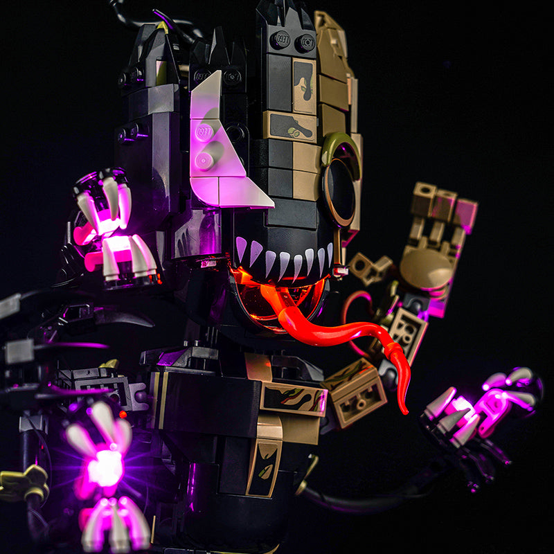 Kit d'éclairage BrickBling pour LEGO Venomized Groot 76249