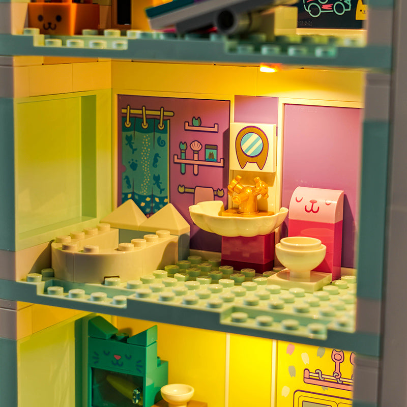 BrickBling Lichtset für LEGO Gabbys Puppenhaus 10788