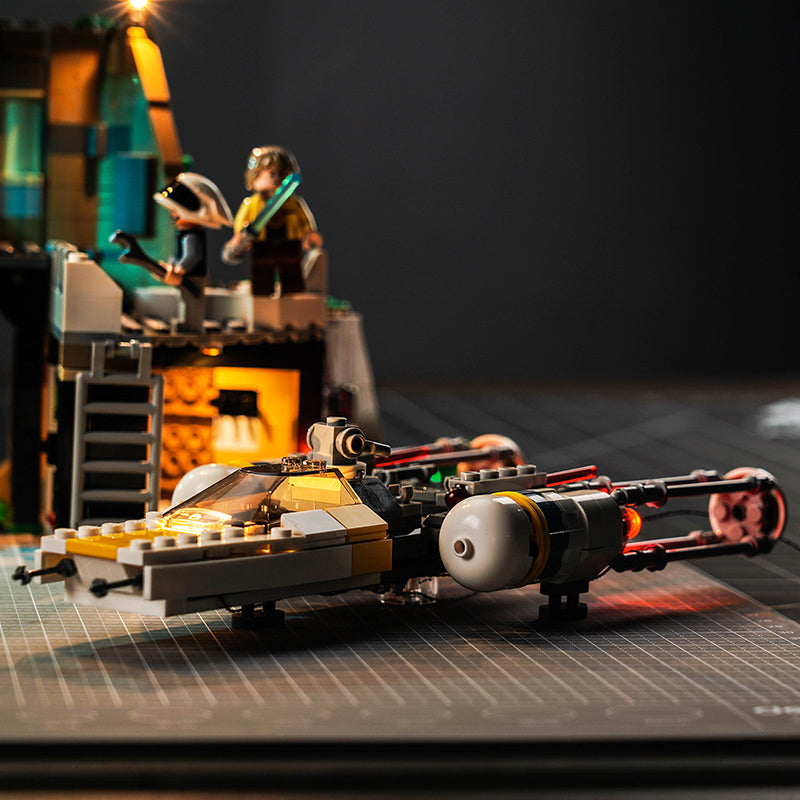 BrickBling Light Kit for LEGO Yavin 4 Rebel Base 75365