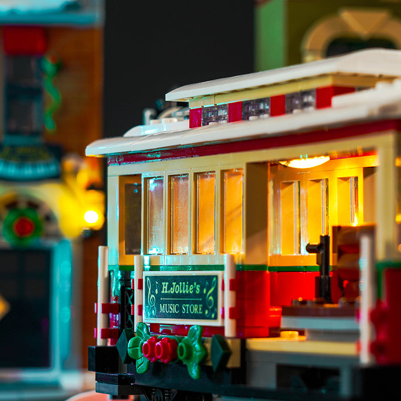 Lego holiday clearance train lights