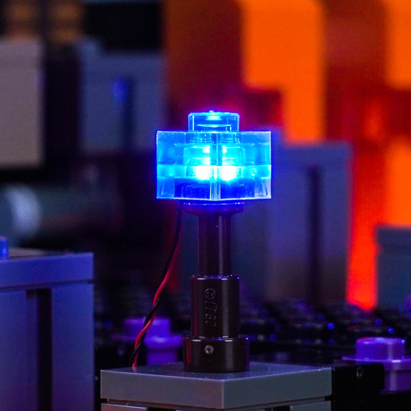 Kit d'éclairage BrickBling pour LEGO Minecraft Wither Battle 21590