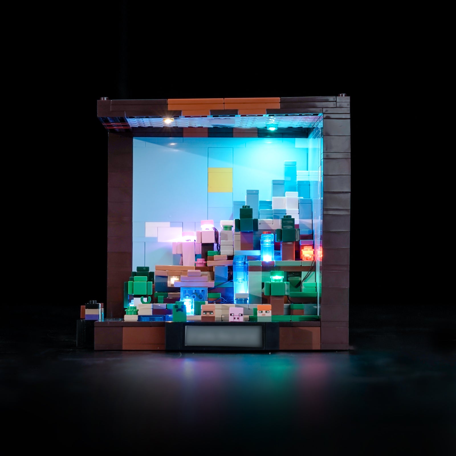 BrickBling Lichtset für LEGO Minecraft The Crafting Table 21265