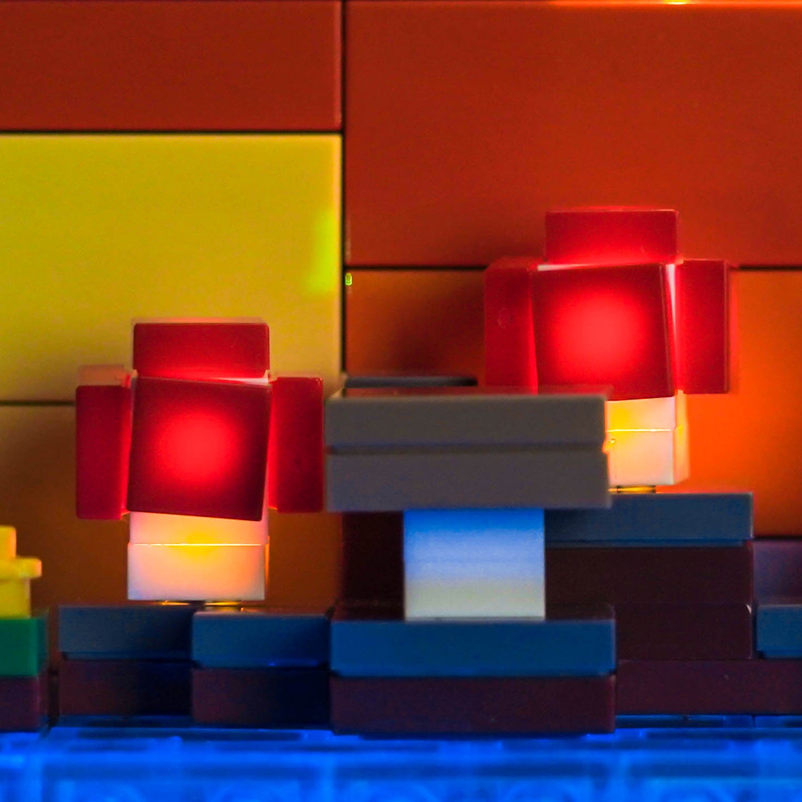 Kit d'éclairage BrickBling pour LEGO Minecraft Mini Biomes 21589