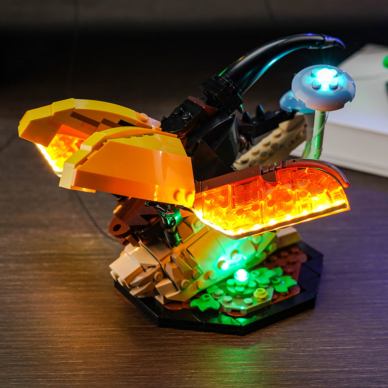 Kit d'éclairage BrickBling pour LEGO La collection d'insectes 21342