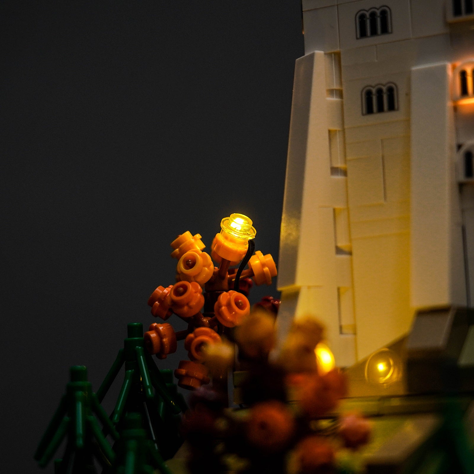 BrickBling Lichtset für LEGO Architecture Schloss Neuschwanstein 21063 Neue Version