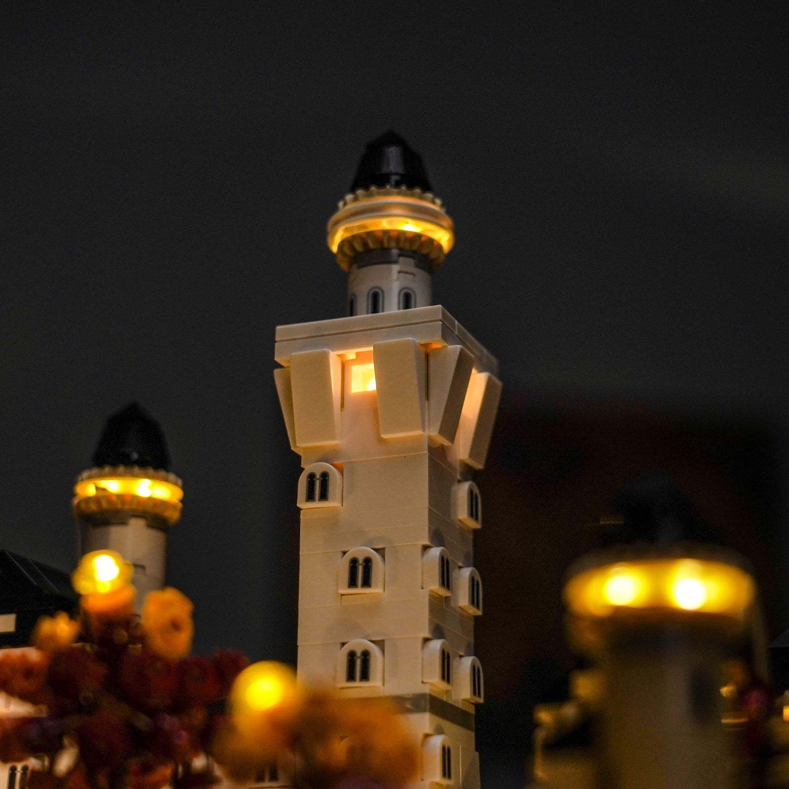 BrickBling Lichtset für LEGO Architecture Schloss Neuschwanstein 21063 Neue Version